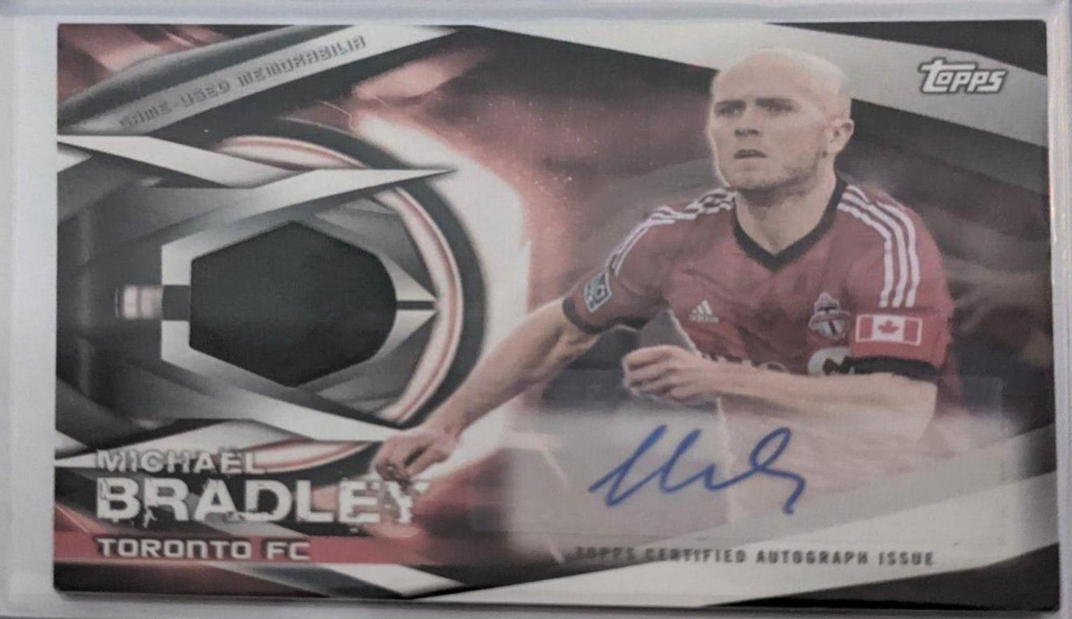Michael Bradley [Gold Autograph] #185