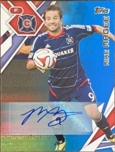 Mike Magee [Blue Autograph] #47