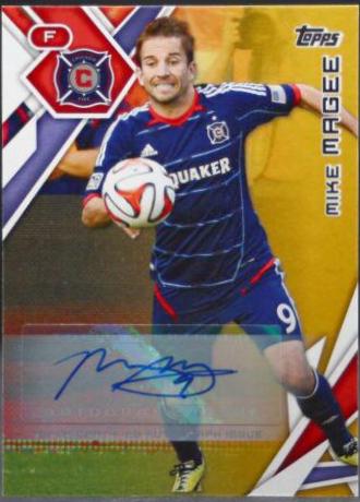 Mike Magee [Gold Autograph] #47
