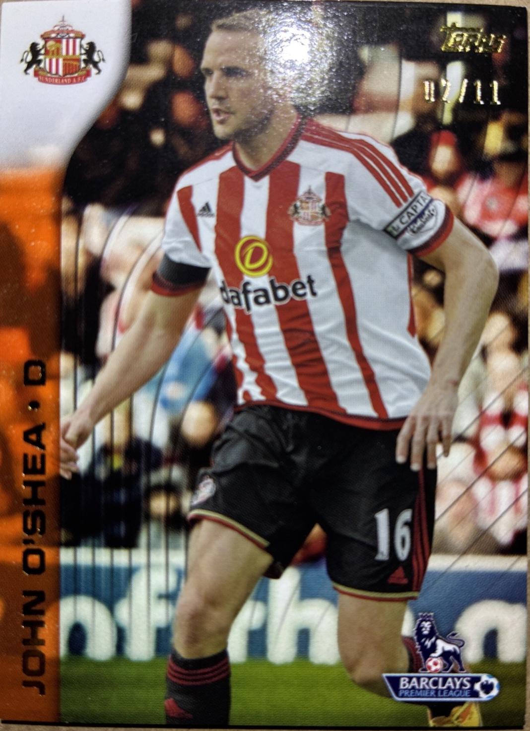 John O'Shea [Orange] #108