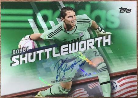 Bobby Shuttleworth [Autograph Green] #27