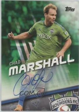 Chad Marshall [Autograph Green] #149
