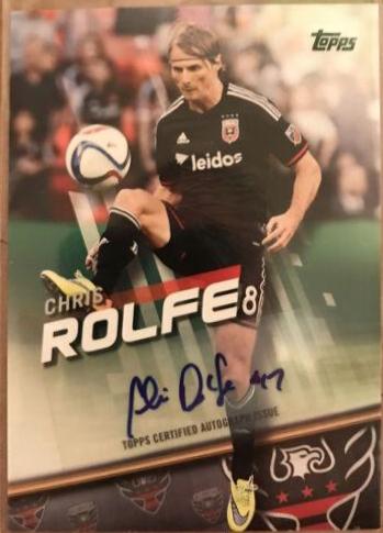 Chris Rolfe [Autograph] #77