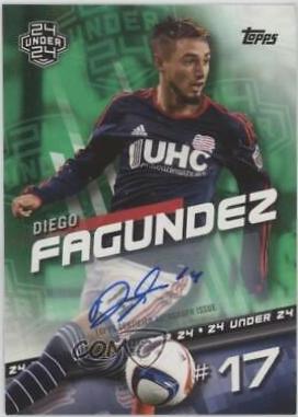 Diego Fagundez [Autograph Green] #173