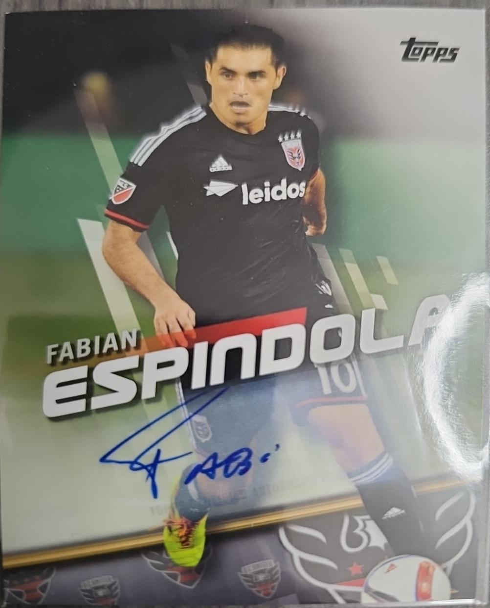 Fabian Espindola [Autograph Green] #148
