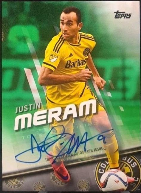 Justin Meram [Autograph Green] #119