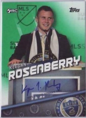 Keegan Rosenberry [Autograph Green] #133