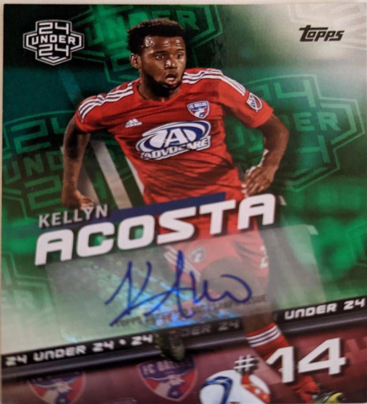 Kellyn Acosta [Autograph Green] #170