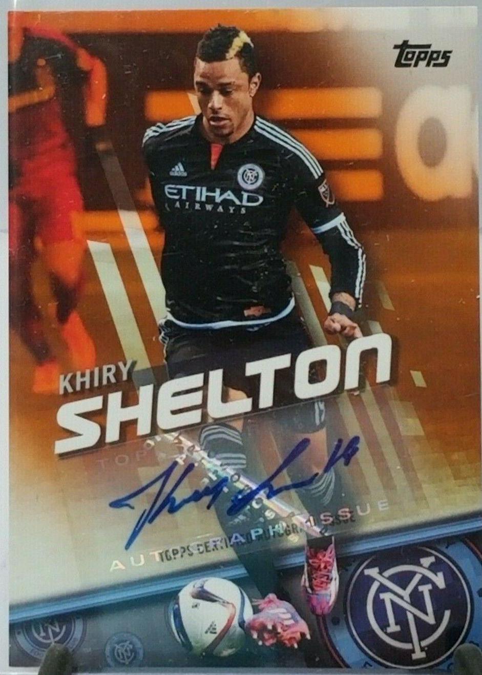 Khiry Shelton [Autograph Orange] #16