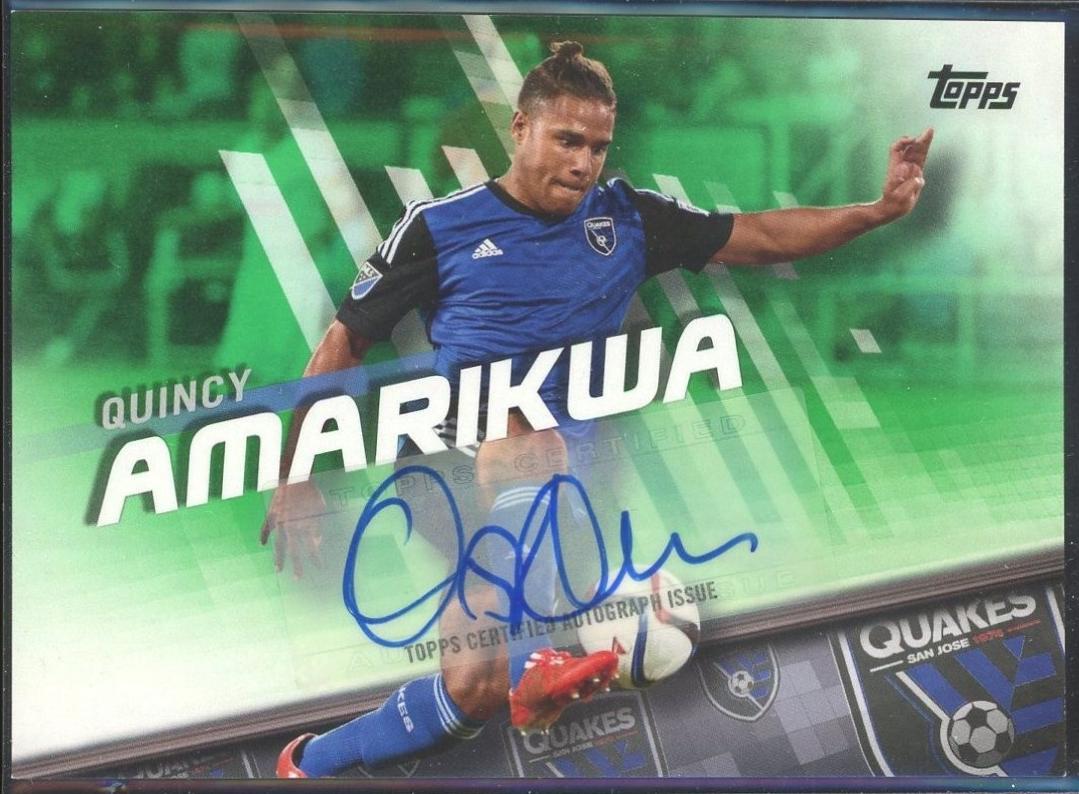Quincy Amarikwa [Autograph Green] #105