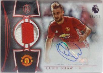 Luke Shaw [Autograph Red] #98