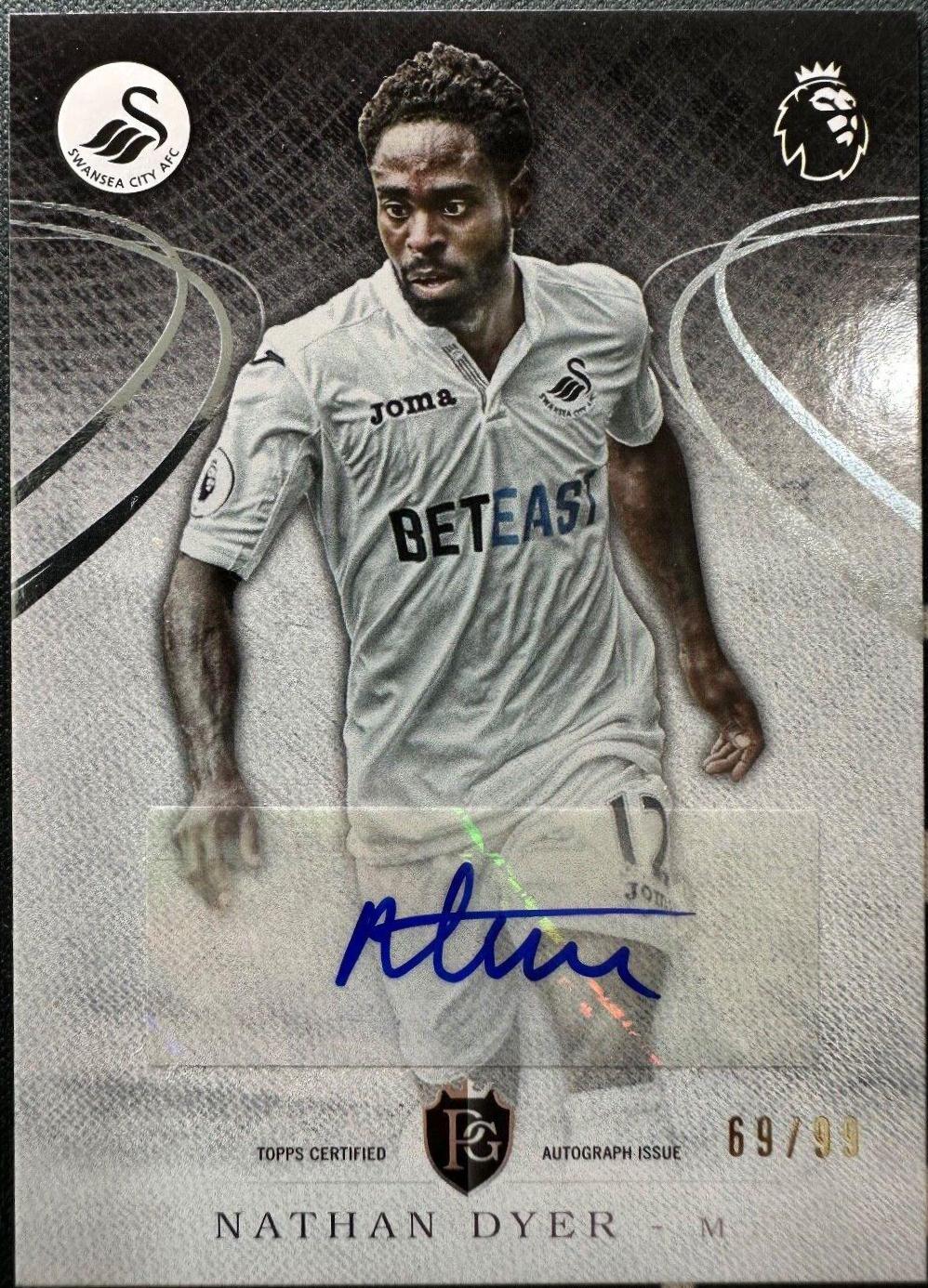 Nathan Dyer [Autograph Silver] #59