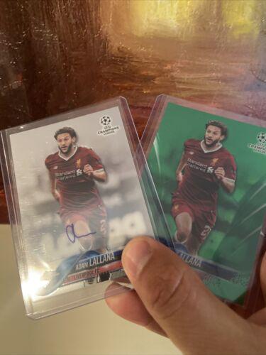 Adam Lallana [Autograph Green Refractor] #19