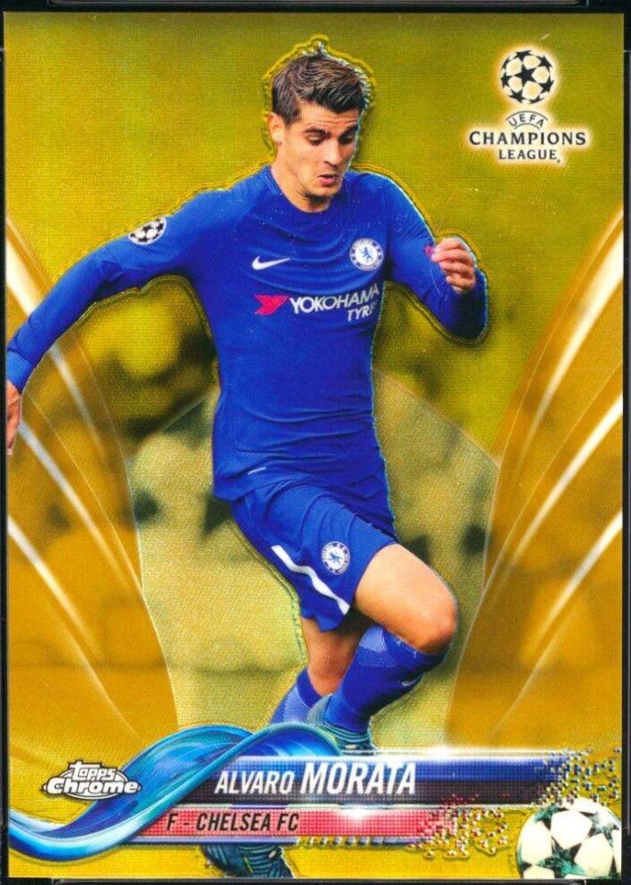 Alvaro Morata [Gold Refractor] #82