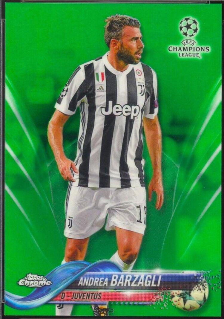 Andrea Barzagli [Green Refractor] #39