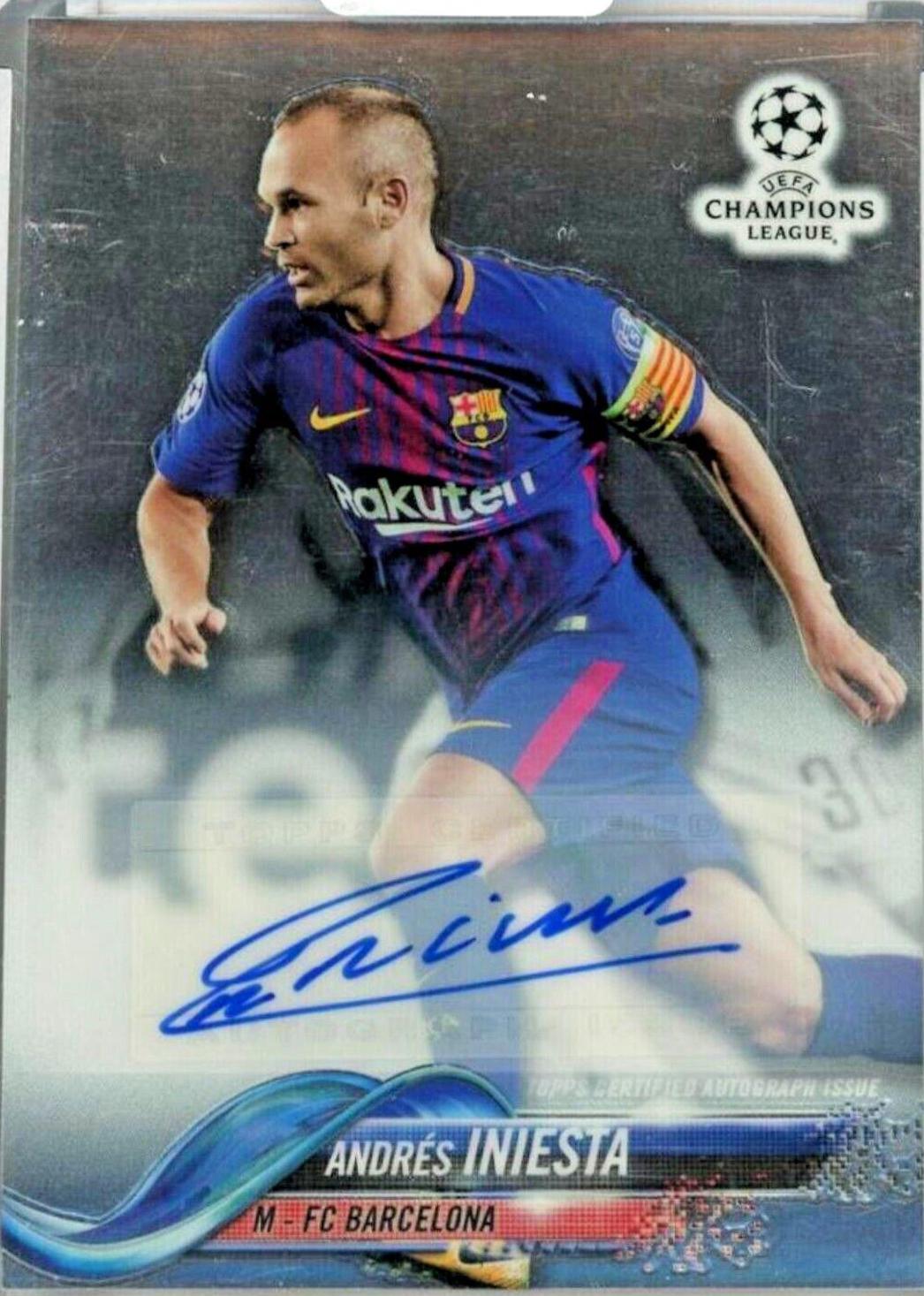 Andres Iniesta [Autograph] #94