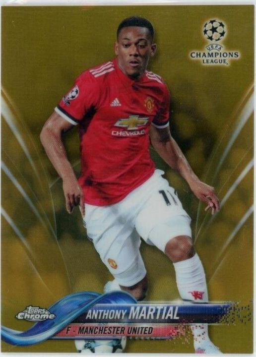 Anthony Martial [Gold Refractor] #58