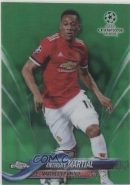 Anthony Martial [Green Refractor] #58
