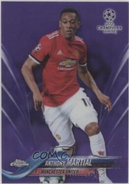 Anthony Martial [Purple Refractor] #58