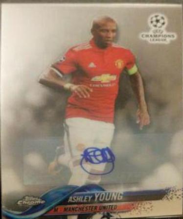 Ashley Young [Autograph] #17