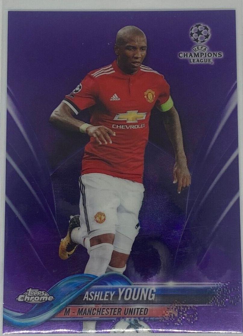 Ashley Young [Purple Refractor] #17