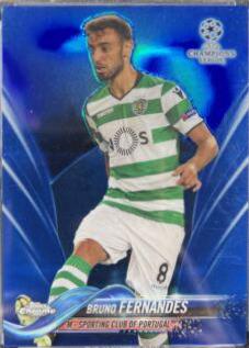 Bruno Fernandes [Blue Refractor] #66
