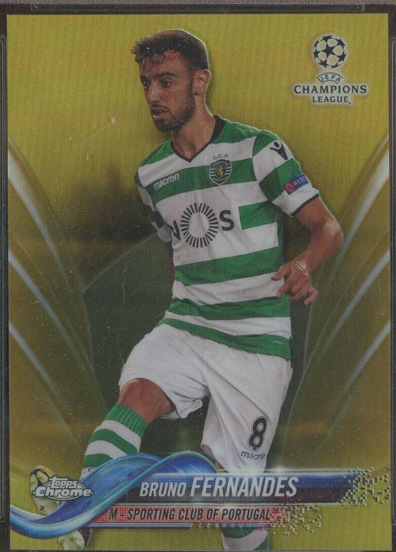 Bruno Fernandes [Gold Refractor] #66