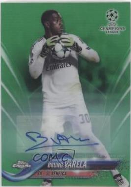 Bruno Varela [Autograph Green Refractor] #91