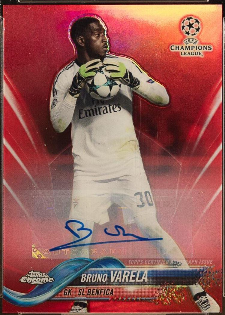 Bruno Varela [Autograph Red Refractor] #91