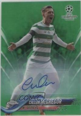 Callum McGregor [Autograph Green Refractor] #14