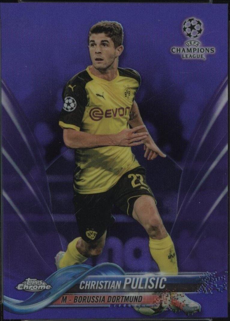 Christian Pulisic [Dribbling Purple Refractor] #25