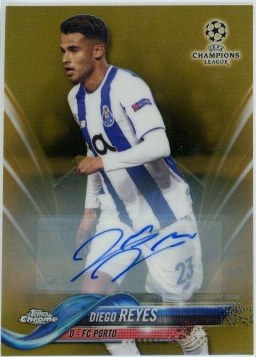 Diego Reyes [Autograph Gold Refractor] #55