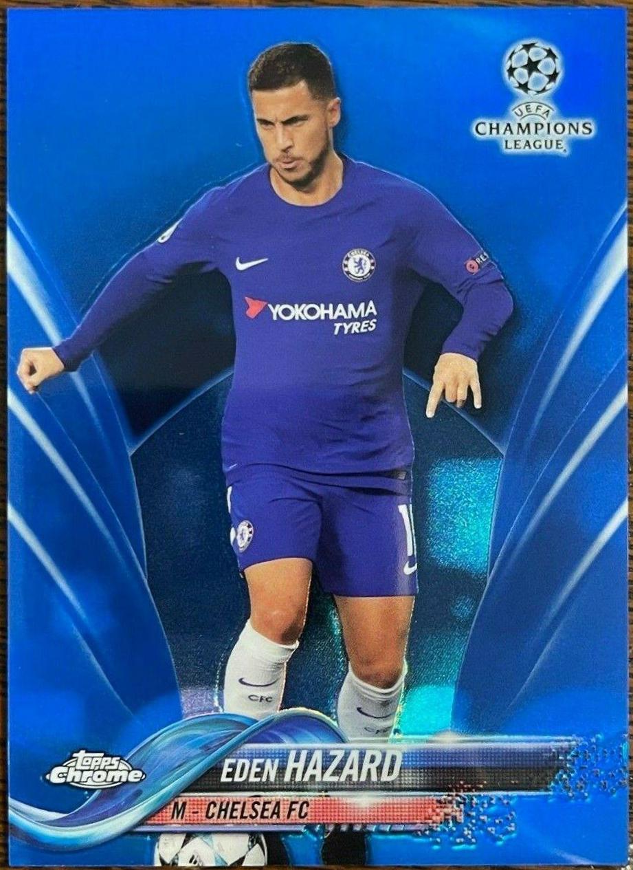 Eden Hazard [Blue Refractor] #30