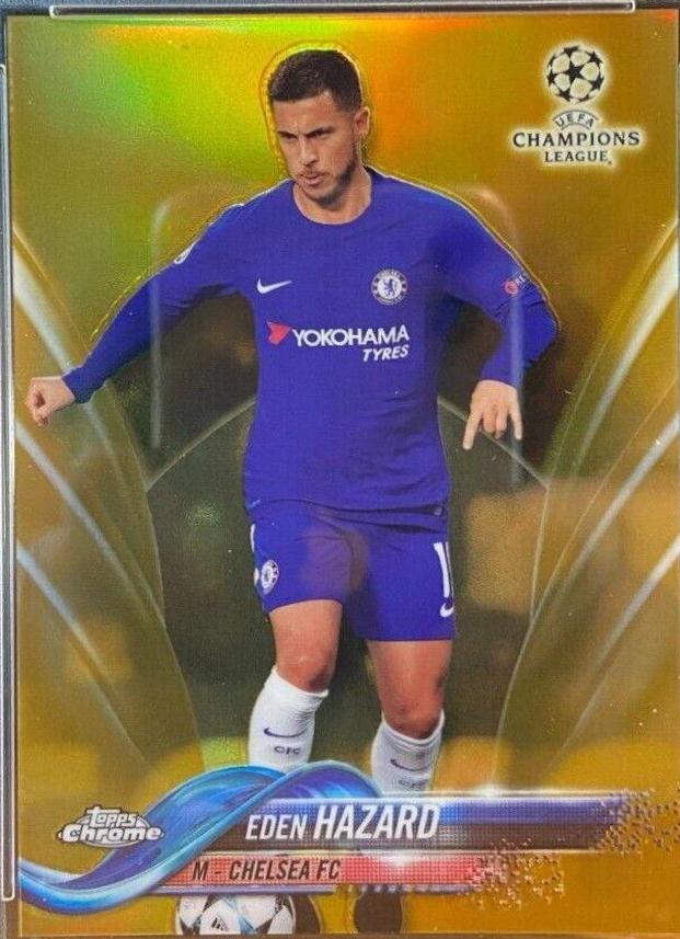 Eden Hazard [Gold Refractor] #30