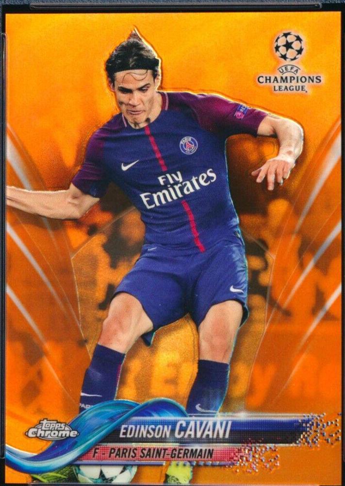Edinson Cavani [Orange Refractor] #85