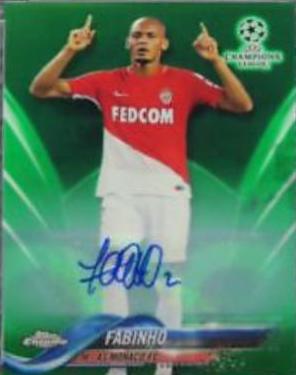 Fabinho [Autograph Green Refractor] #84