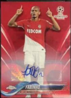 Fabinho [Autograph Red Refractor] #84