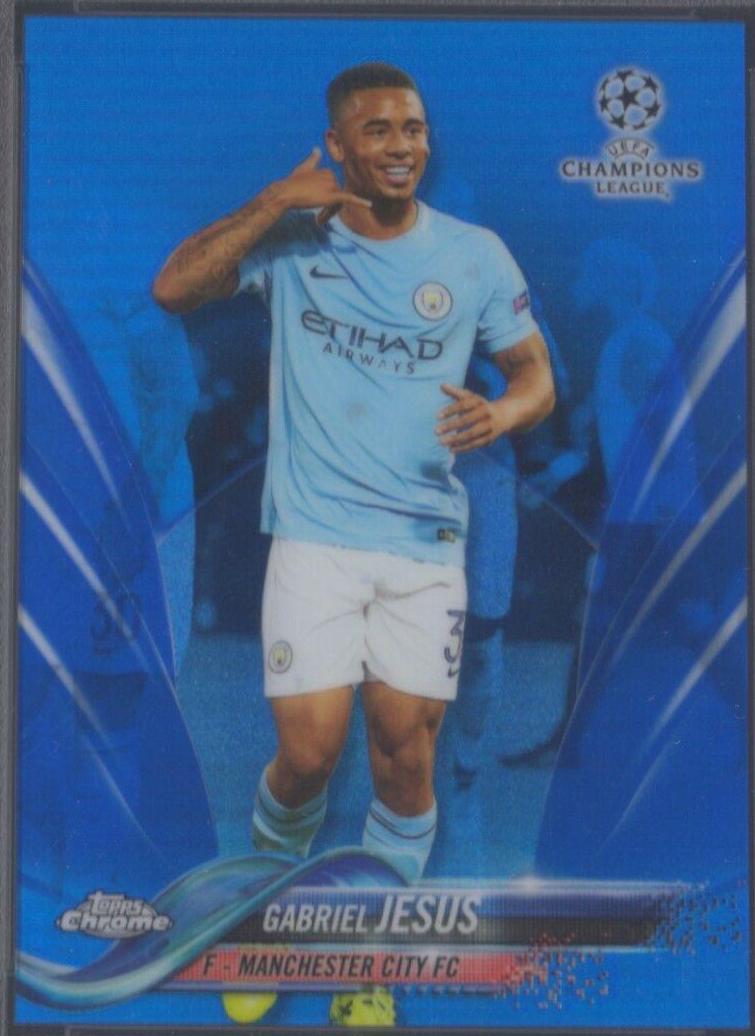 Gabriel Jesus [Blue Refractor] #8