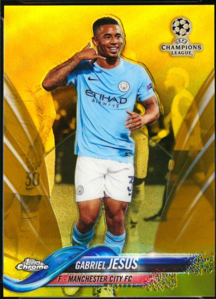 Gabriel Jesus [Gold Refractor] #8