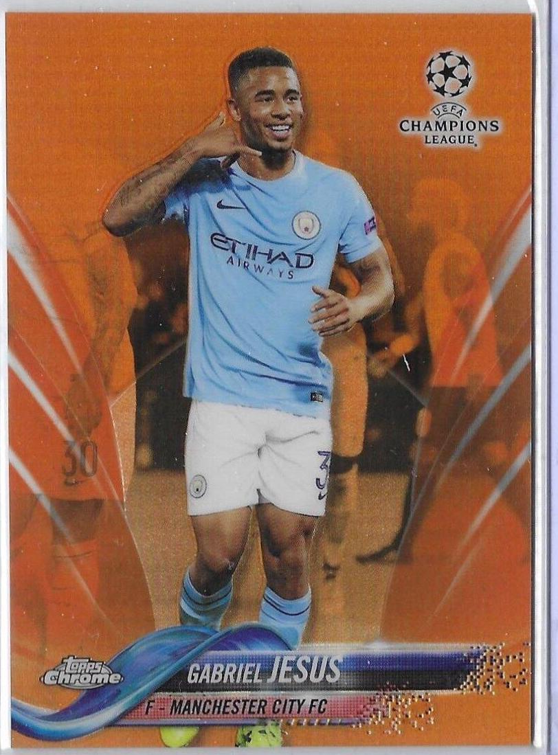 Gabriel Jesus [Orange Refractor] #8