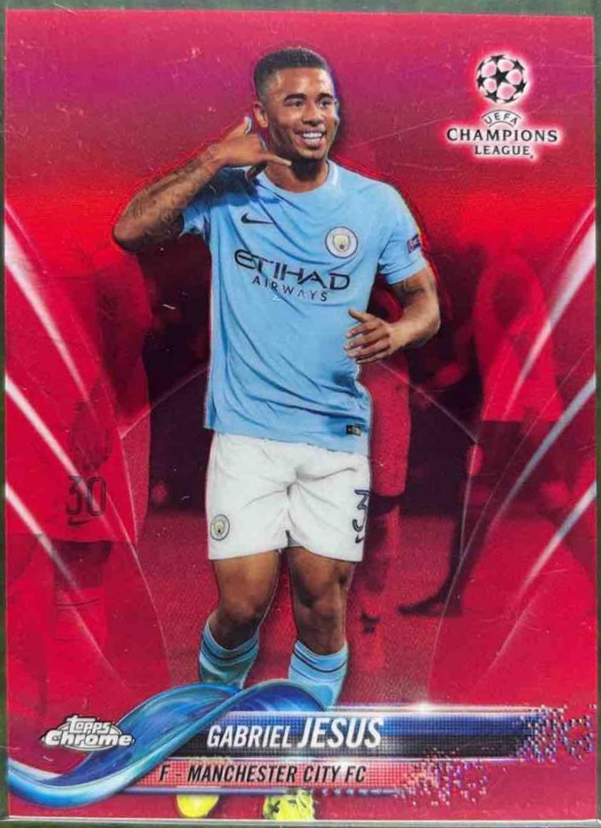 Gabriel Jesus [Red Refractor] #8