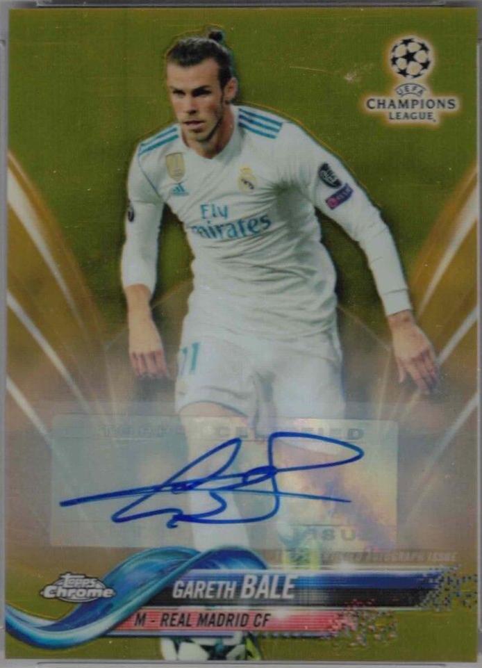 Gareth Bale [Autograph Gold Refractor] #75
