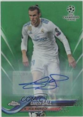 Gareth Bale [Autograph Green Refractor] #75
