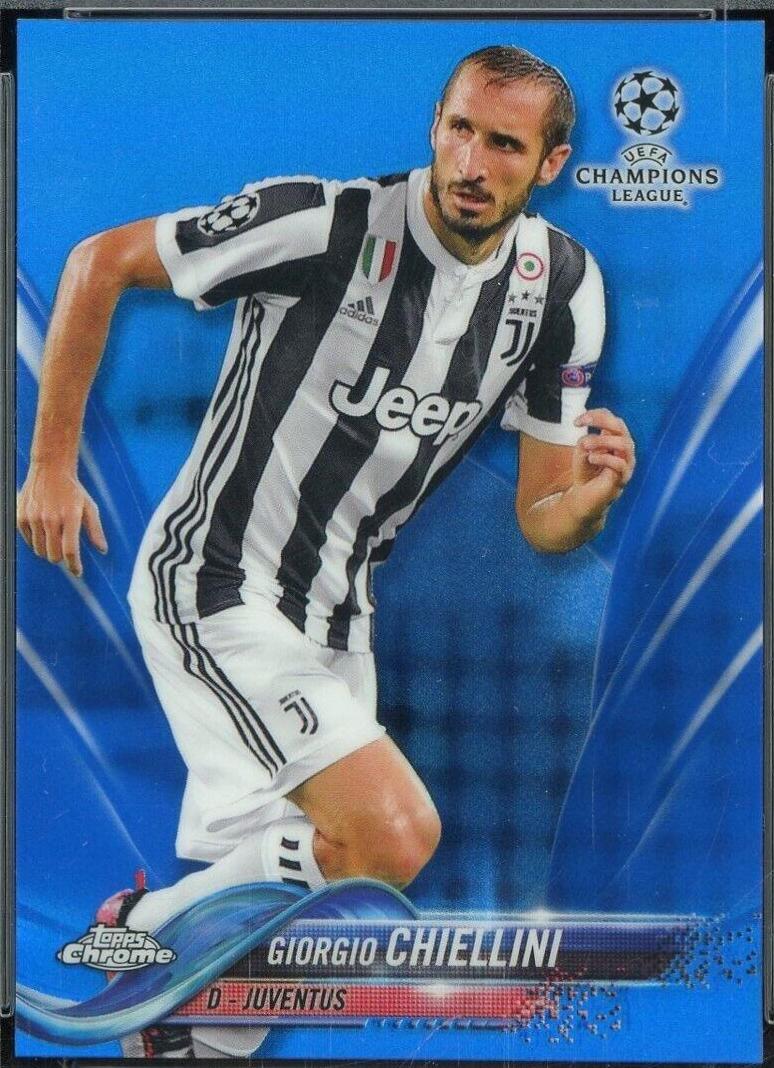 Giorgio Chiellini [Blue Refractor] #90