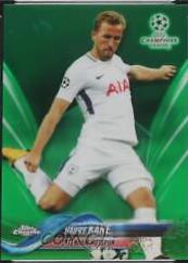 Harry Kane [Kicking Green Refractor] #52