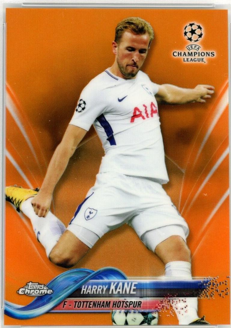 Harry Kane [Kicking Orange Refractor] #52