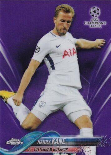 Harry Kane [Kicking Purple Refractor] #52