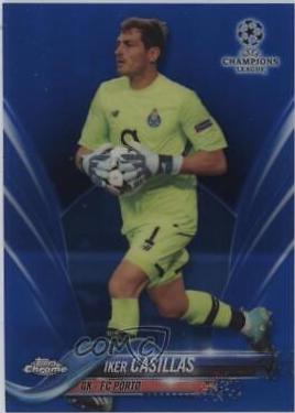 Iker Casillas [Blue Refractor] #44