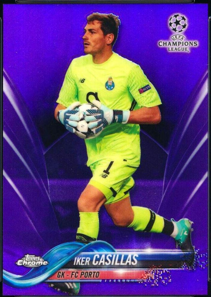 Iker Casillas [Purple Refractor] #44