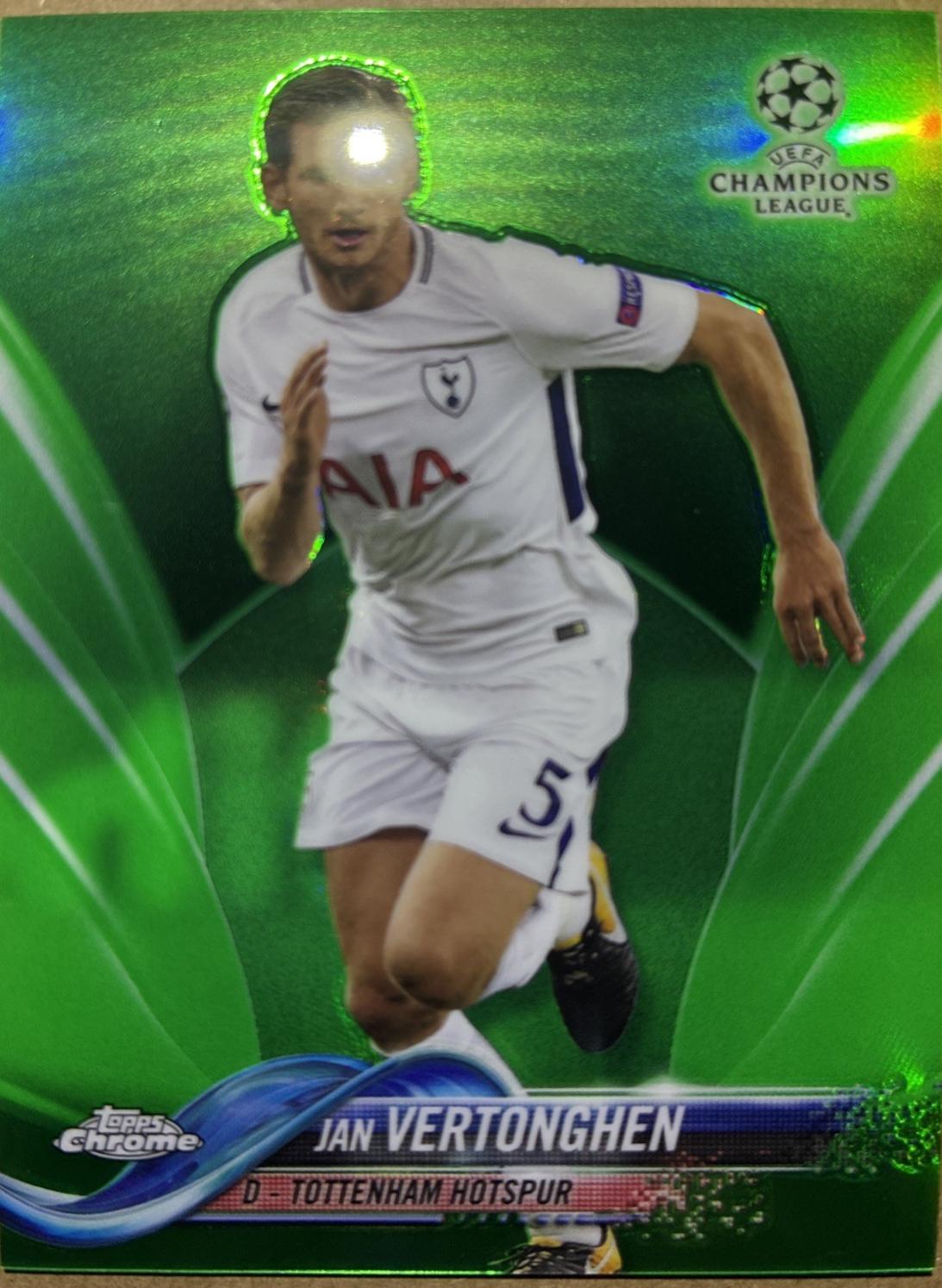 Jan Vertonghen [Green Refractor] #79